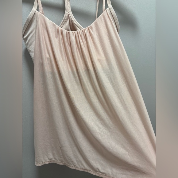 Lululemon Flow Y 2-in-1 Tank Butter Pink/Butter Pink - Picture 4 of 11